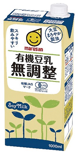 有機豆乳 無調整 1L