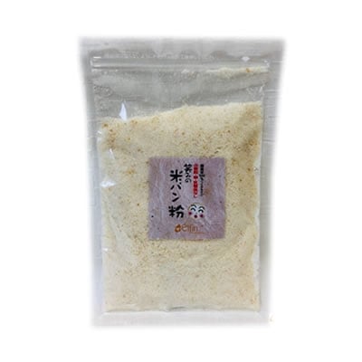 笑みの米パン粉