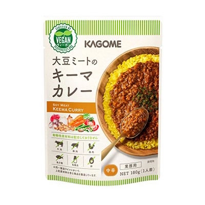 大豆ミートのキーマカレー