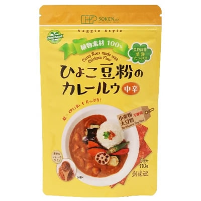 ひよこ豆粉のカレールウ中辛